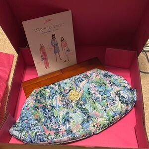 Lilly Pulitzer Floral Clutch